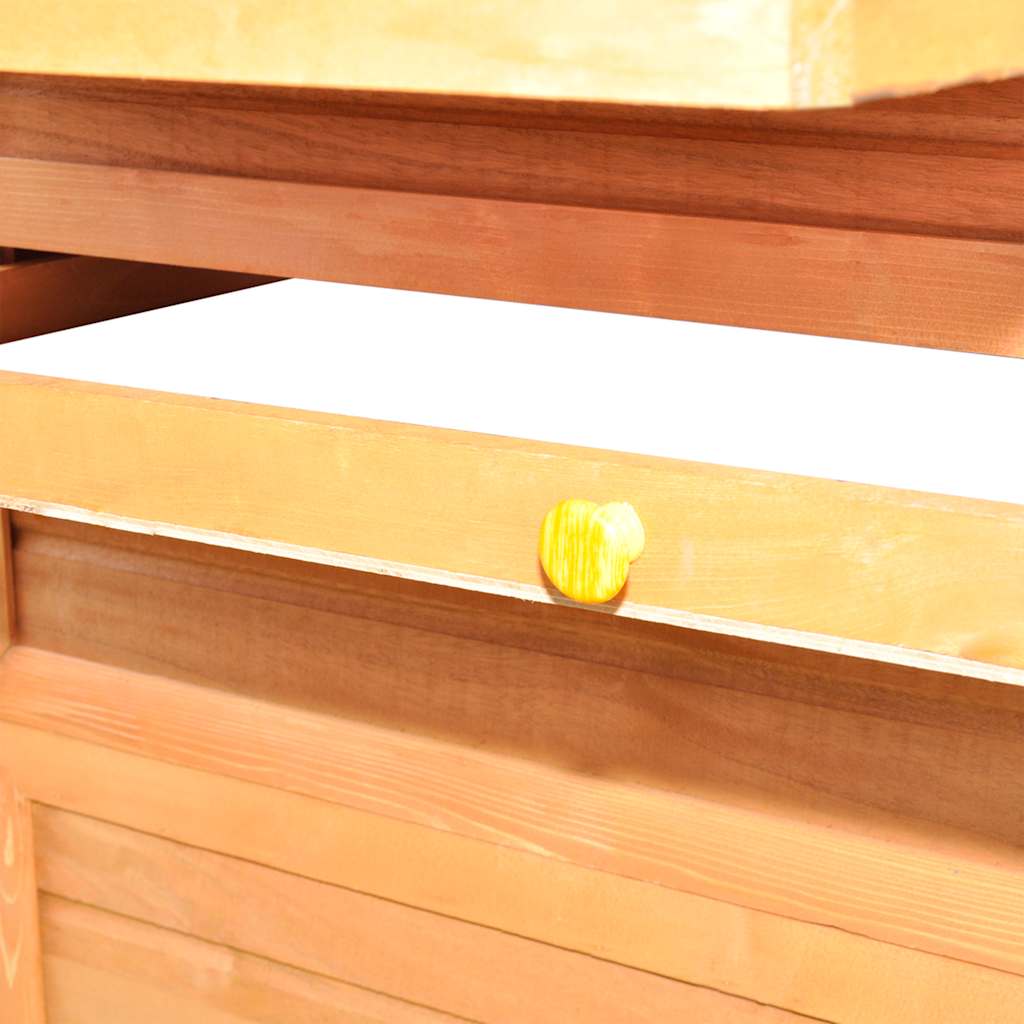 Hühnerhaus Holz 295 x 163 x 170 cm begehbar – Ansicht 5