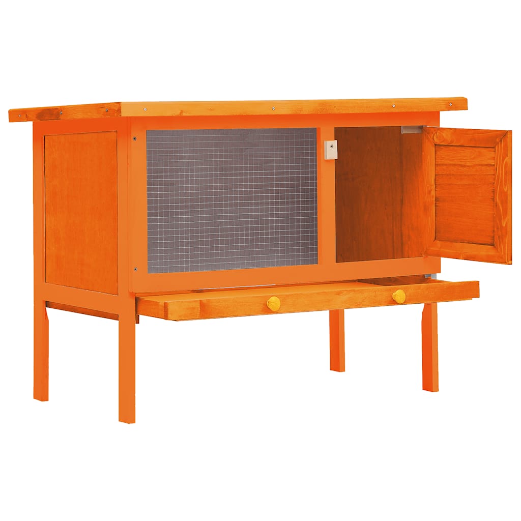 Kaninchenstall eine Ebene Maßzeichnung 90 x 45 x 65 cm