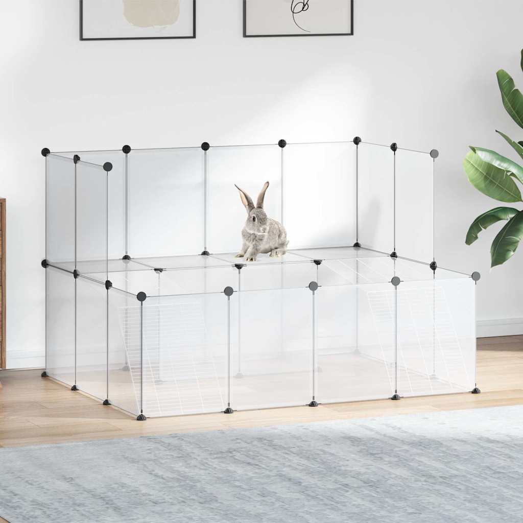 Nagerkäfig Transparent 143 x 107 x 93 cm mit großer Grundfläche