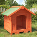 Hundehütte Holz braun 65 x 65 x 61,5 cm für sehr kleine Hunde