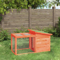 Kaninchenstall Holz Braun 100,5 x 54 x 55 cm Massivholz Kiefer