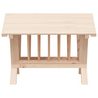 Heuraufe Kaninchen XL Detail unbehandeltes Tannenholz