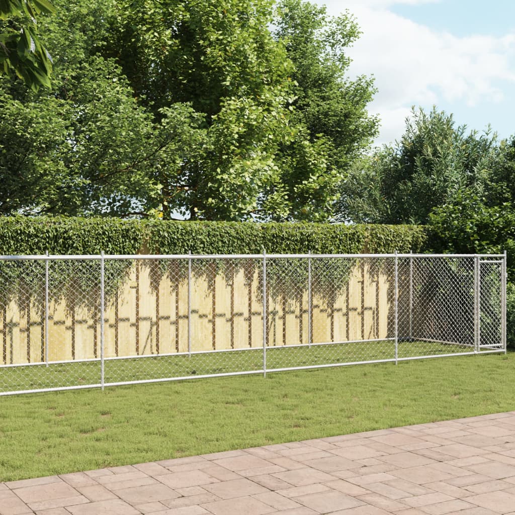 Hundezwinger 12 x 2 x 1,5 m mit 24 Quadratmetern