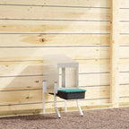 Abrollnest Metall 1 Fach mit Beinen, 30,5 x 50 x 63 bis 68 cm