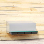 Abrollnest für Wandausschnitt 4 Fächer zur Wandmontage, 106 x 50 x 46 cm