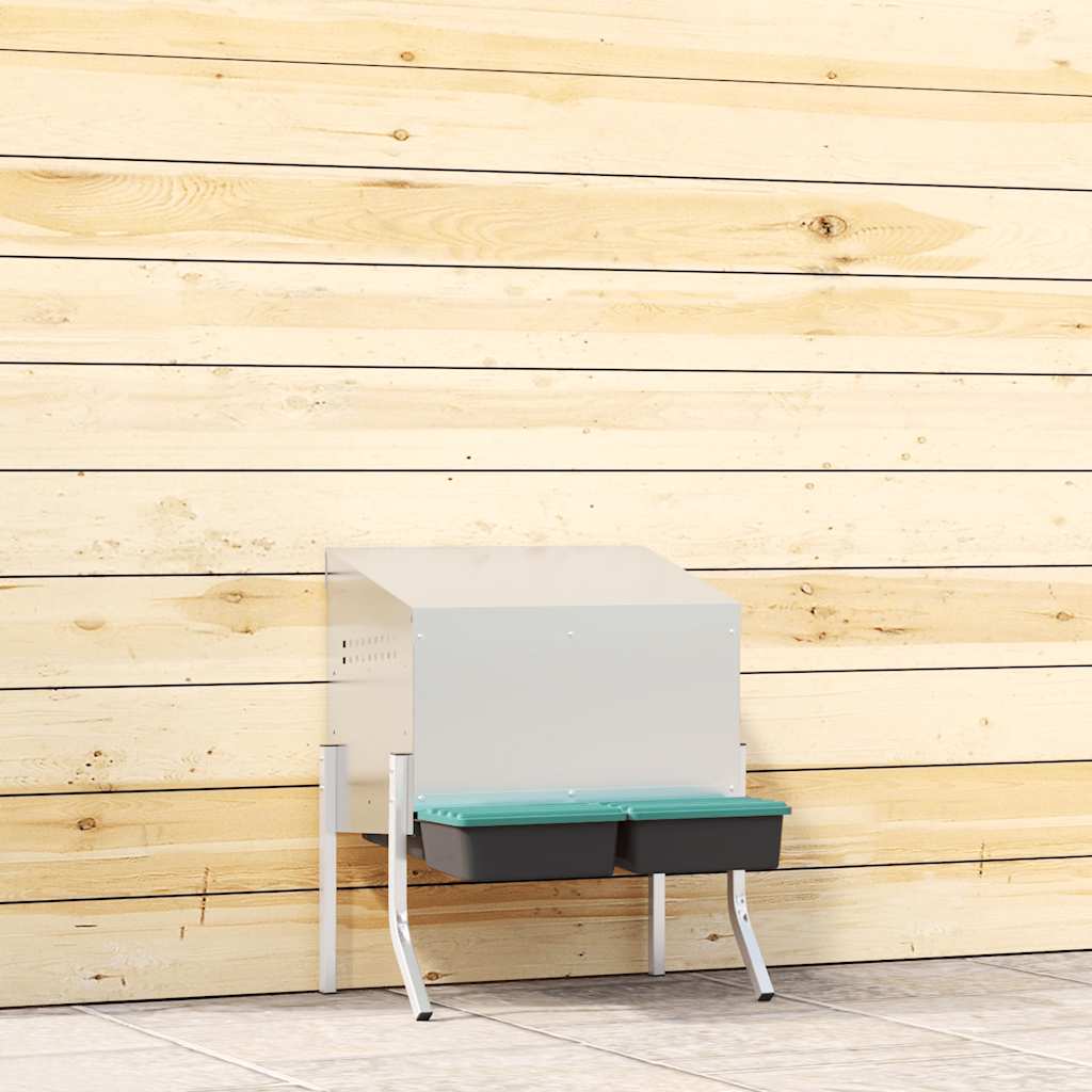 Abrollnest für Wandausschnitt 2 Fächer mit Beinen, 57 x 50 x 63 bis 68 cm