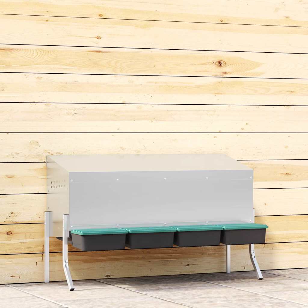 Abrollnest für Wandausschnitt 4 Fächer mit Beinen, 110 x 50 x 63 bis 68 cm