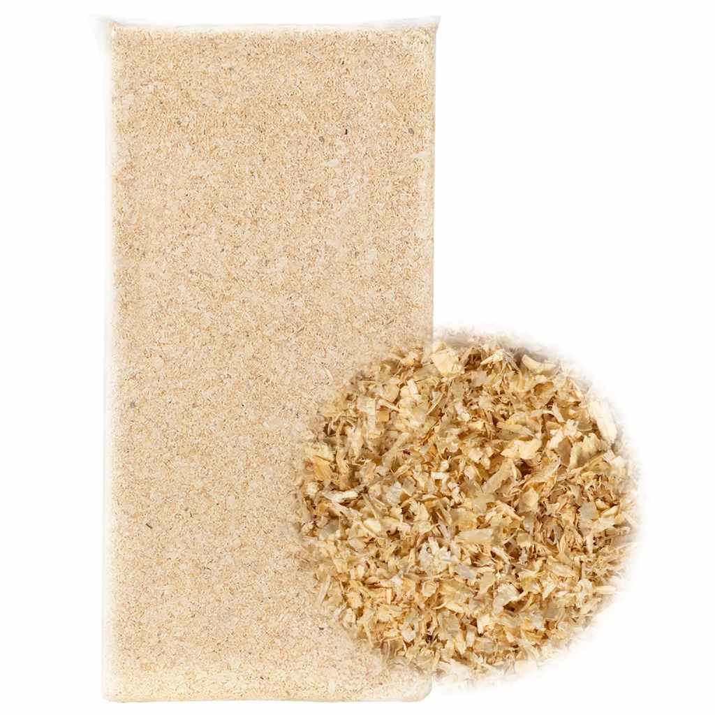 Holzspäne Einstreu Nahaufnahme der Späne