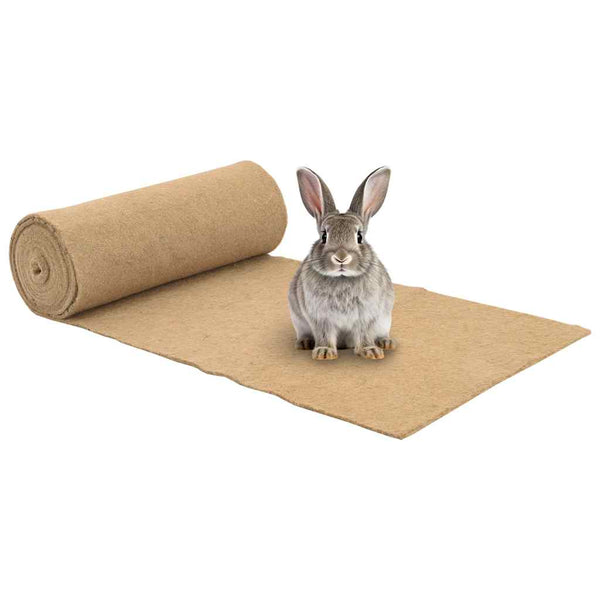 Nagermatte Jute 0,5 x 5 m als Gehegeboden für Kaninchen