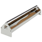 Futterrinne Hühner 108 cm – 5 kg, verzinkter Stahl – Silber