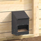 Futterspender Hühner 3 kg Schwarz