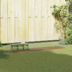 Kleintiergehege verzinkter Stahl 215 x 55 x 55 cm, schmaler Auslauf